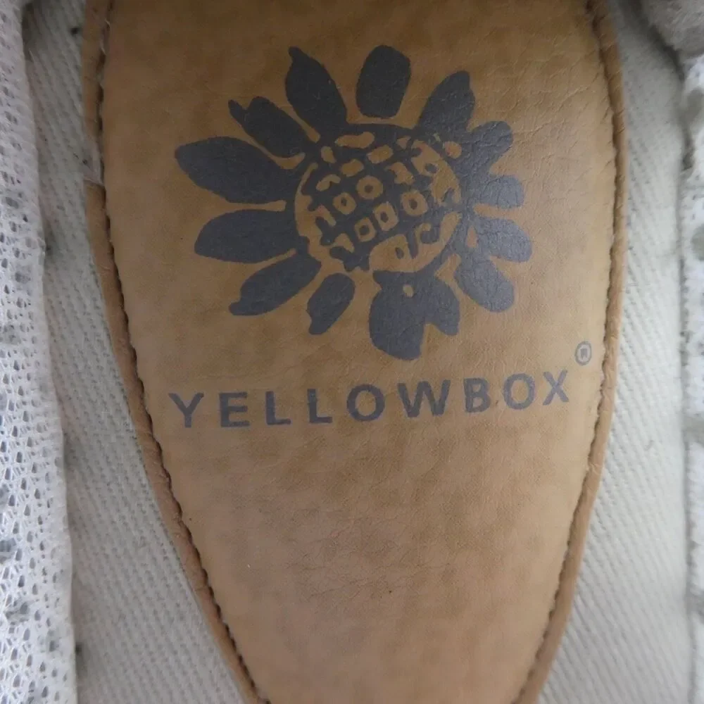 Yellow Box Lucita Silver Mesh Crystal Bling Espadrille Flats Shoes